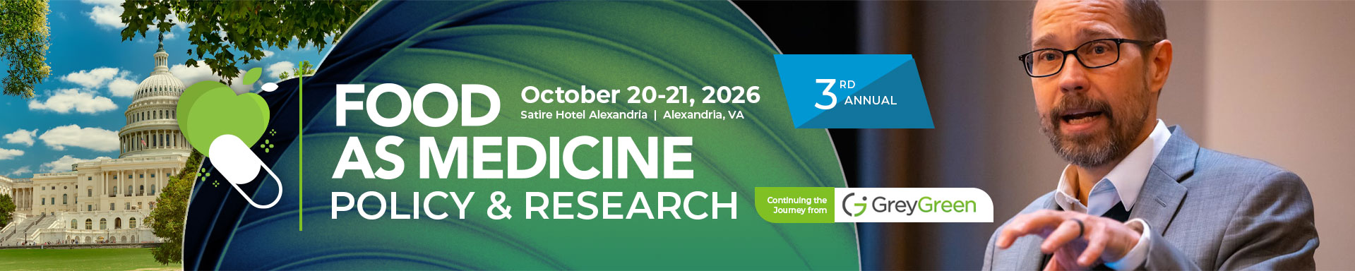 Food As Medicine Policy and Research 2026 Bioassay Summit - October 2026