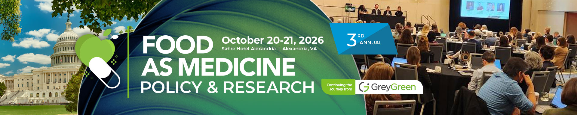 Food As Medicine Policy and Research 2026 Bioassay Summit - October 2026